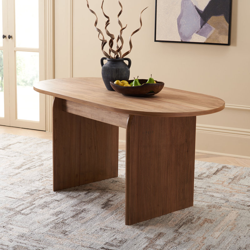 Wade Logan® Aveyon Oval Dining Table & Reviews | Wayfair
